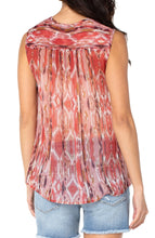 Load image into Gallery viewer, Our beautiful Willow top is a top for all seasons. A top with an edge, this style is perfect worn alone or under a jean jacket or blazer. Perfect for those really hot days when you need a stylish top that will keep you cool and comfortable.