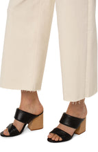 Load image into Gallery viewer, Hi-Rise... wide leg...everything you love taken into stride! Featuring a cut hem and a beautiful colored wash, Seaside Dunes. Easily dress this style up with your favorite shoes!