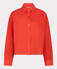 Load image into Gallery viewer, Red shirt on a light gray background.
