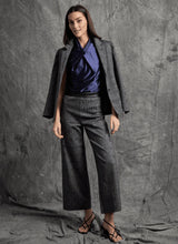 Load image into Gallery viewer, Branca Halter Draped Top in Indigo Shade - Lysse 20-3654-M3
