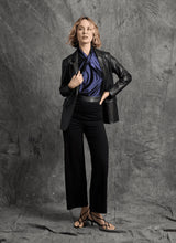 Load image into Gallery viewer, Branca Halter Draped Top in Indigo Shade - Lysse 20-3654-M3
