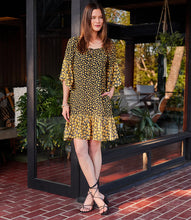 Load image into Gallery viewer, This dress is perfect for any occasion, whether it&#39;s a garden party, a summer soiree, or simply adding a touch of whimsy romance to your everyday style. Versatile and chic, it can be dressed down with sandals for a casual daytime look or dressed up with heels for a more elegant evening ensemble.
