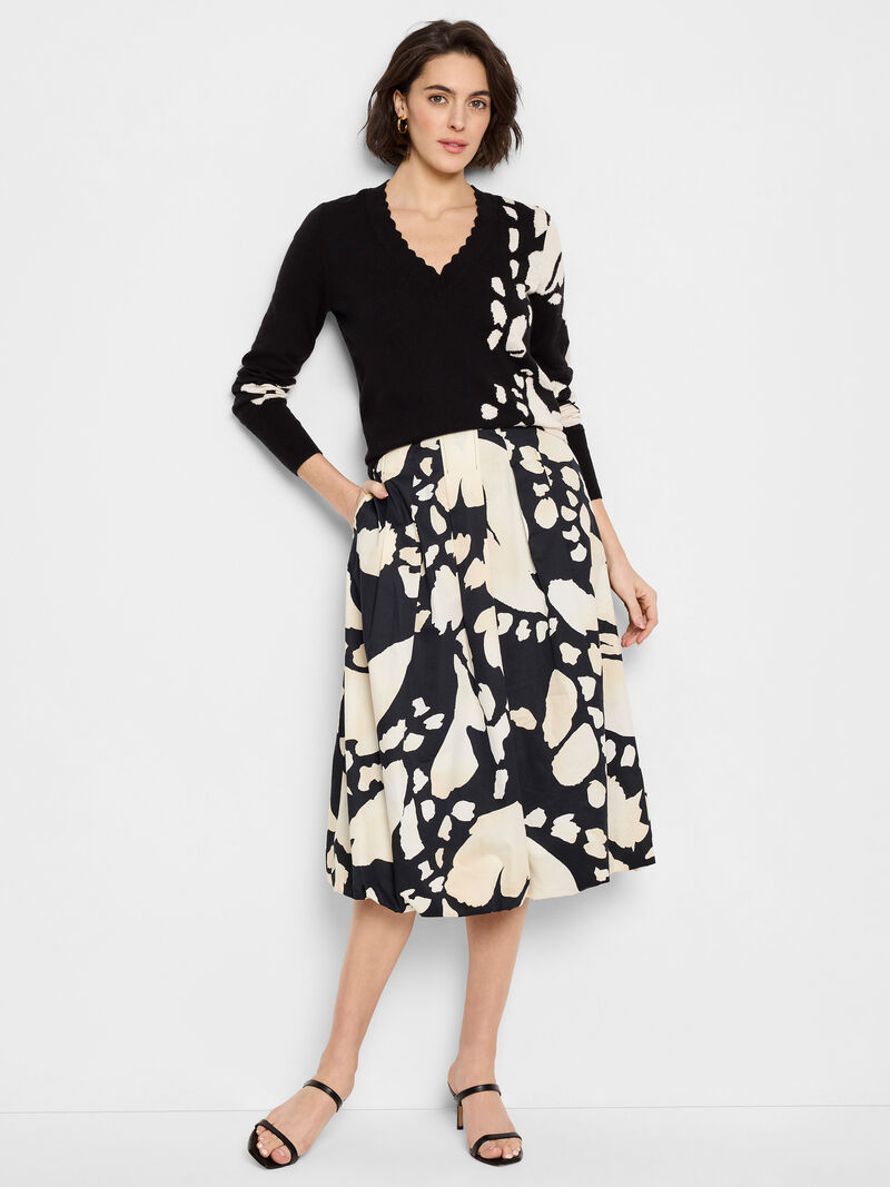 sweater for evening dress NIC+ZOE Evening Petal Sweater