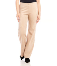 Load image into Gallery viewer, These faux suede pants are the ideal balance of style and comfort. The smooth material offers lasting comfort, while the faux suede adds a touch of sophistication to your outfit. Enhance your wardrobe with these versatile and luxurious pants.
