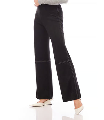 Expertly crafted with soft faux suede material, our Faux Suede Stitch Pants offer a touch of luxury and comfort. The contrast stitch design elevates the stylish look, while the raw hem adds a trendy touch. Experience the perfect blend of fashion and functionality with these pants.