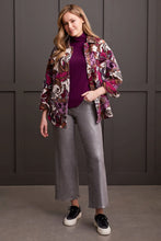 Load image into Gallery viewer, This top stands out for its versatile style and comfort. The soft, stretchy French terry knit fabric, combined with a mock neckline and elbow-length sleeves, provides perfect details. It&#39;s ideal for wearing on its own or for layering under a preferred blazer, cardigan or jacket.
