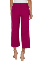 Load image into Gallery viewer, Our knit wide-leg pull-on trousers are super comfortable and easy to wear. This cropped trouser adds the perfect pop of color to your wardrobe! This style pairs effortlessly with your favorite tee and tennis shoes or dress it up with a blouse and heels.&nbsp;
