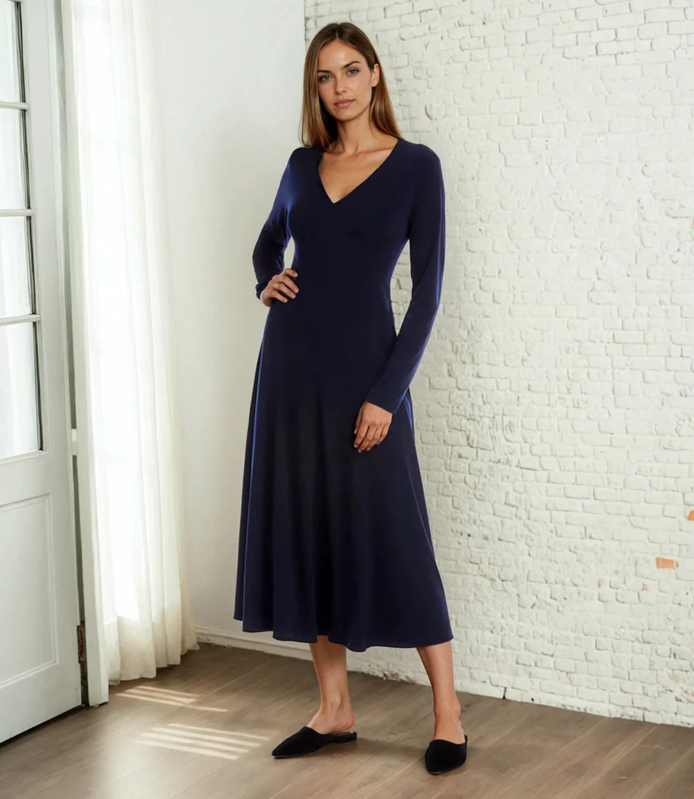 knee length dresses for ladies Travel Midi Dress