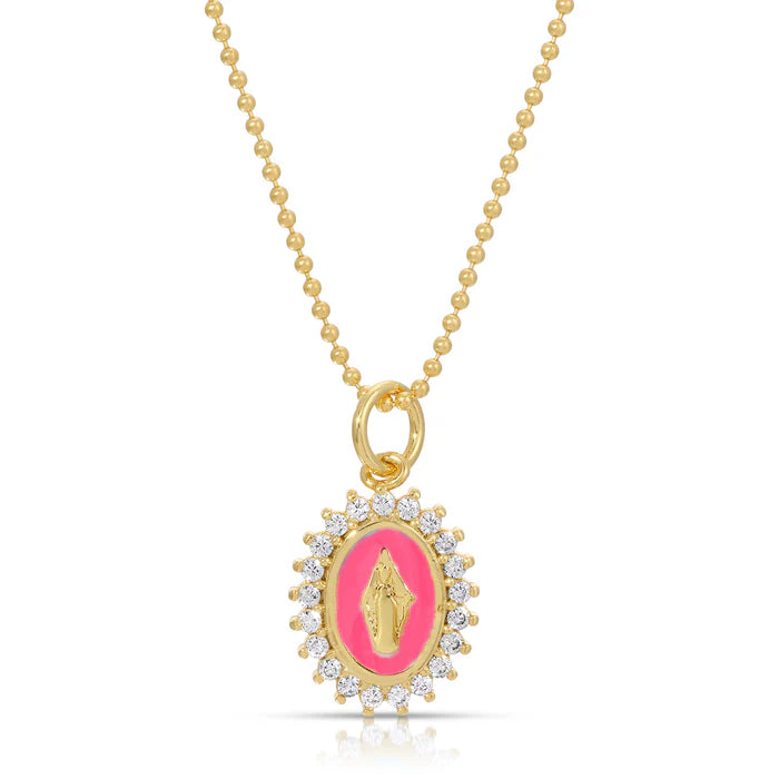 Joy Dravecky Baby Pink Lady Lourdes Huggie main image 1