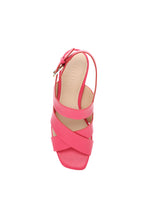Load image into Gallery viewer, Paramount Cross Strap Heel in Pink Punch - Liverpool Los Angeles 754059
