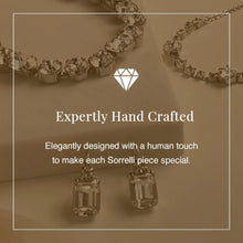 Load image into Gallery viewer, Jewelry set with earrings and necklaces on a brown background, featuring the brand 'Sorrelli'.

