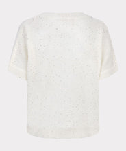 Load image into Gallery viewer, Final Sale Senia Sweaters Flowers in Off White - EsQualo HS2502226
