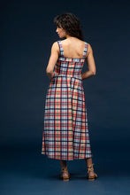 Load image into Gallery viewer, A fresh take on classic prep, the Heather Dress by Smith &amp; Quinn brings effortless charm to warm-weather dressing. Shown in the breezy Coastal Plaid print, this sleeveless silhouette features a tailored bodice, flattering square neckline, and a softly flared skirt that moves with ease. Crafted from S&amp;Q Signature Stretch fabric, it offers breathable comfort, wrinkle resistance, and a polished finish that transitions seamlessly from day to night.
