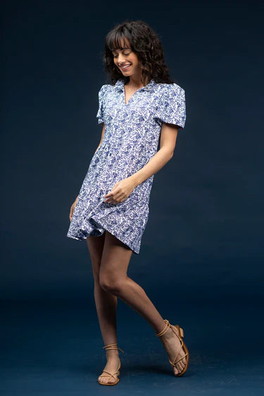 Final Sale The Navy Dress- Bluebonnet - Smith & Quinn 11200-1361-1 Final Sale The Navy Dress- Bluebonnet - Smith & Quinn 11200-1361-1