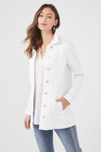 Load image into Gallery viewer, WILLA WHITE LONG DENIM JACKET - FDJ FRENCH DRESSING
