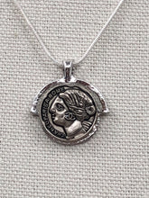 Load image into Gallery viewer, GABRIEL GODDESS NECKLACE BY MODERN VINTAGE CREATIONS
