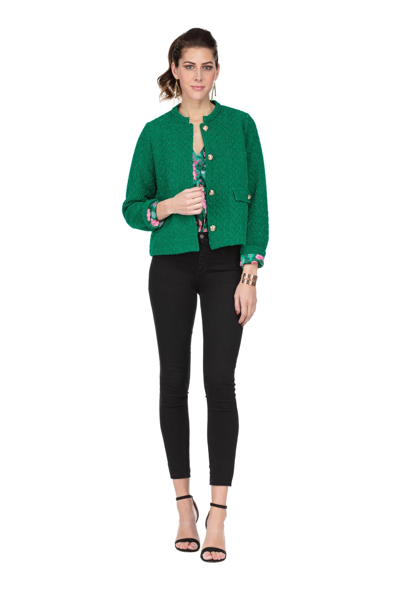 Green sparkle jacket Clearance
