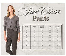 Load image into Gallery viewer, EVIE BLACK SILK PALAZZO PANT - M MADE IN ITALY
