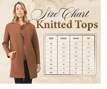 Load image into Gallery viewer, FINAL SALE KELEN KNITTED LONG SLEEVE LIGHTWEIGHT SWEATER TUNIC/DRESS - M MADE IN ITALY
