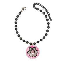 Load image into Gallery viewer, TOSHKA PINK FLOWER NECKLACE - TOVA
