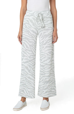 Sometimes, what you desire is just a casual and comfortable but fashionable outfit.  Our Windam pull on pant in zebra print meets all those needs and more!  With its soft fabrication, pull on ease, elastic waistband and drawstring closure, you can quickly get ready to face your day and run your errands.