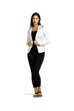 Load image into Gallery viewer, SKYLAR SHEER WHITE FLORAL LONG SLEEVE CARDIGAN - PAPILLON
